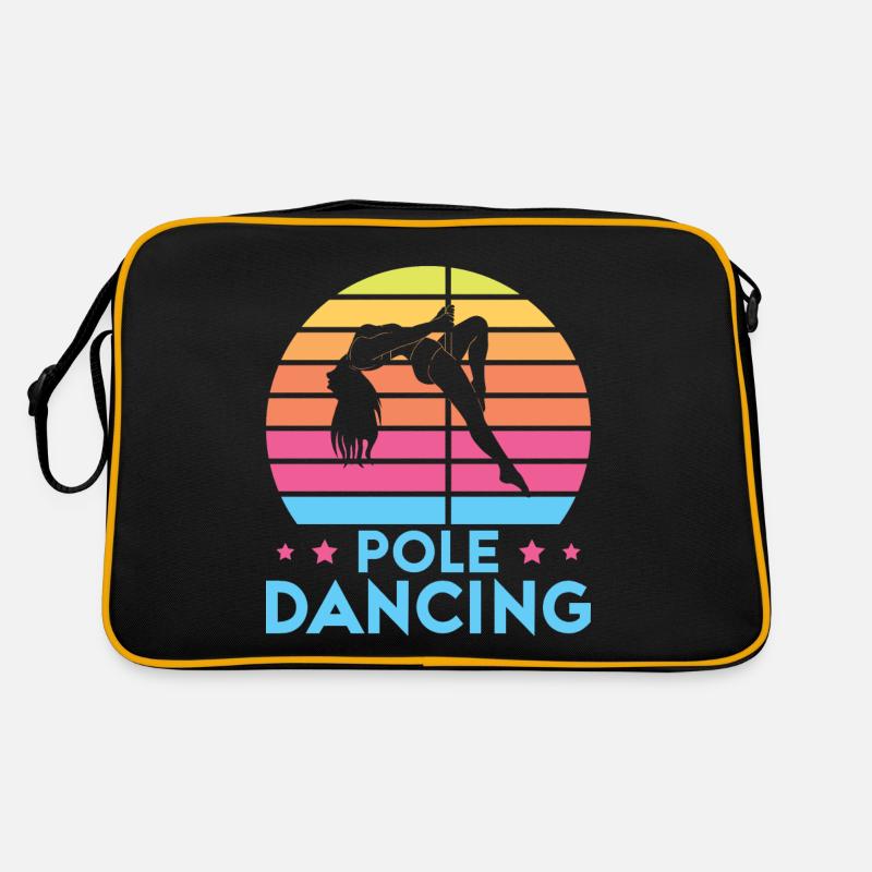 Pole dance danseuse, pole dance, pole dance Sac Retro