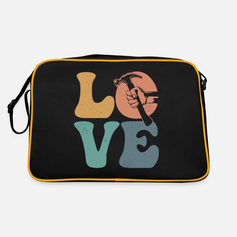 Charpentier, Menuisier, Menuisier, Menuiserie Sac Retro