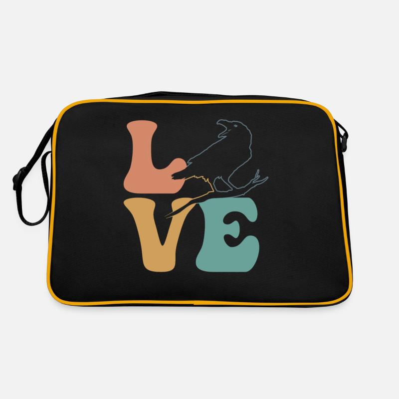 Corbeau, Corbeau, Oiseau Sac Retro