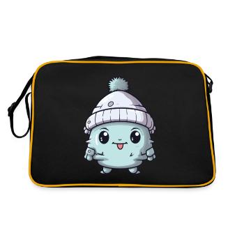 Eskimo Cold Comic Winter - Retro Bag - black/gold - Back
