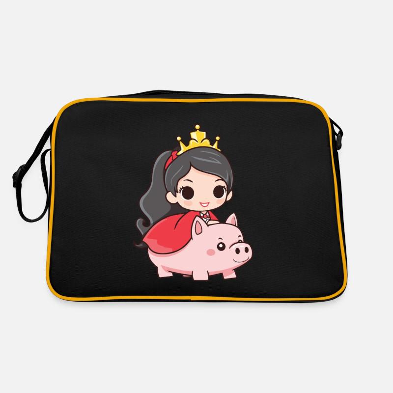 Princesse Cochon Conte de fées Sac Retro