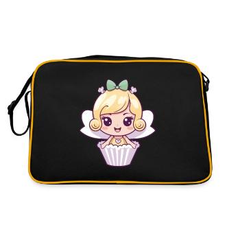 Backfee Fairy Baking Cake - Retro Bag - black/gold - Back