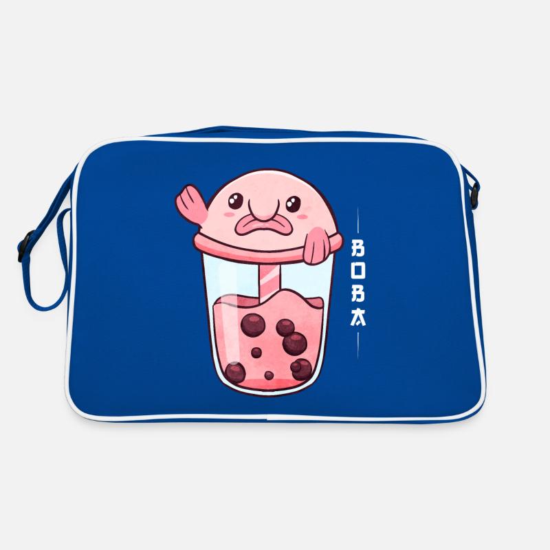 Blobfish Bladder Milk Tea Retro Bag