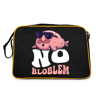 Groovy Blobfish - Retro Bag - black/gold - Back
