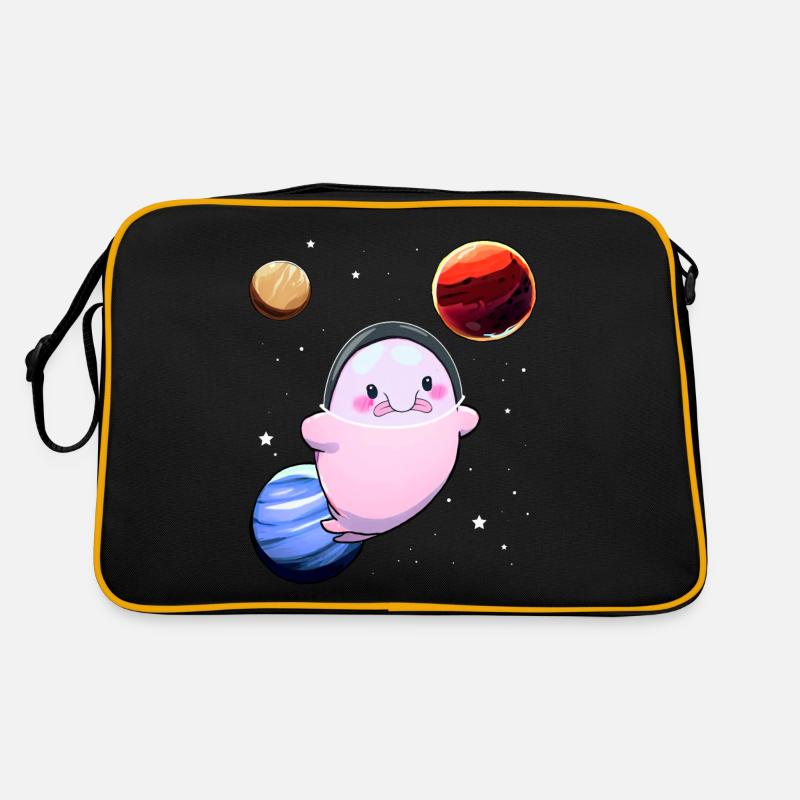 Drôle Blobfish Space Astronaut Planet Sac Retro