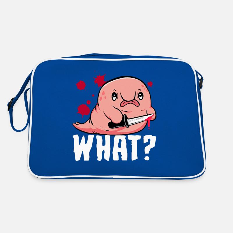Funny Blob Fish Retro Bag