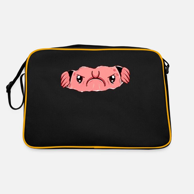 Blobfisch Blob-Hände Retro Tasche