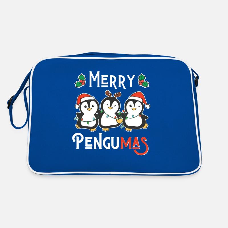 Joyeux Noël pingouin de Penguma Sac Retro