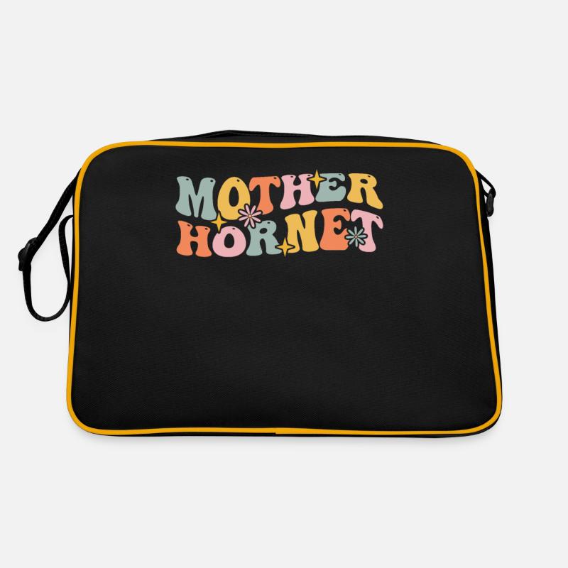 Groovy Beekeeper Imkereimutter Retro Tasche
