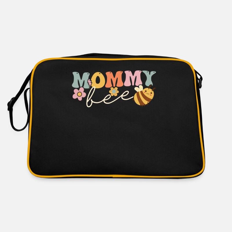 Groovy Beekeeper Imkereimutter Retro Tasche