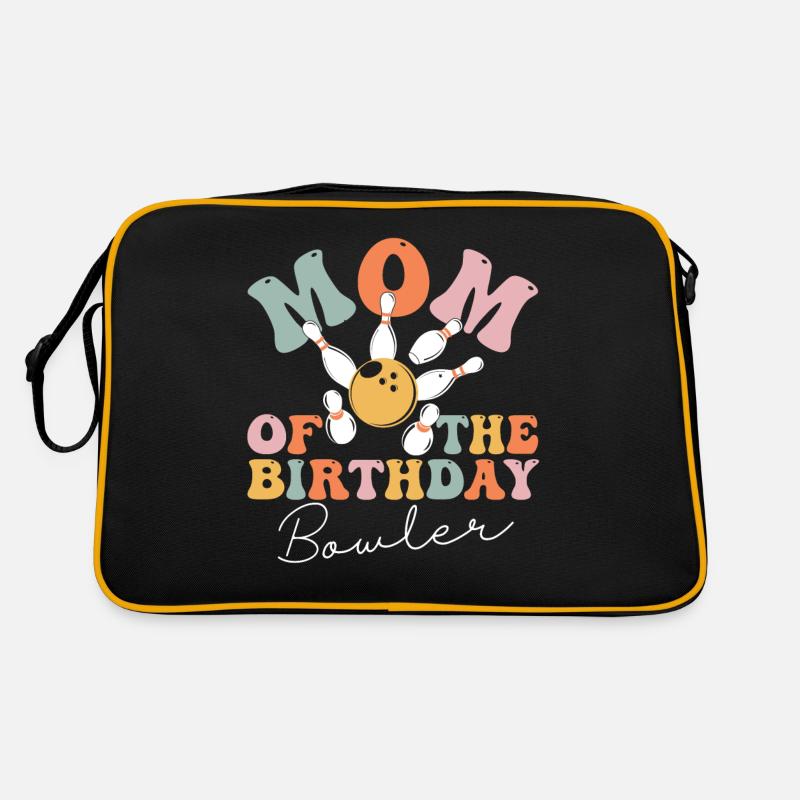 Groovy Bowling Mom Retro Bag