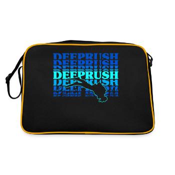 Plongée sous-marine, Plongée sous-marine, Vacances en mer - Sac Retro - noir/or - Dos