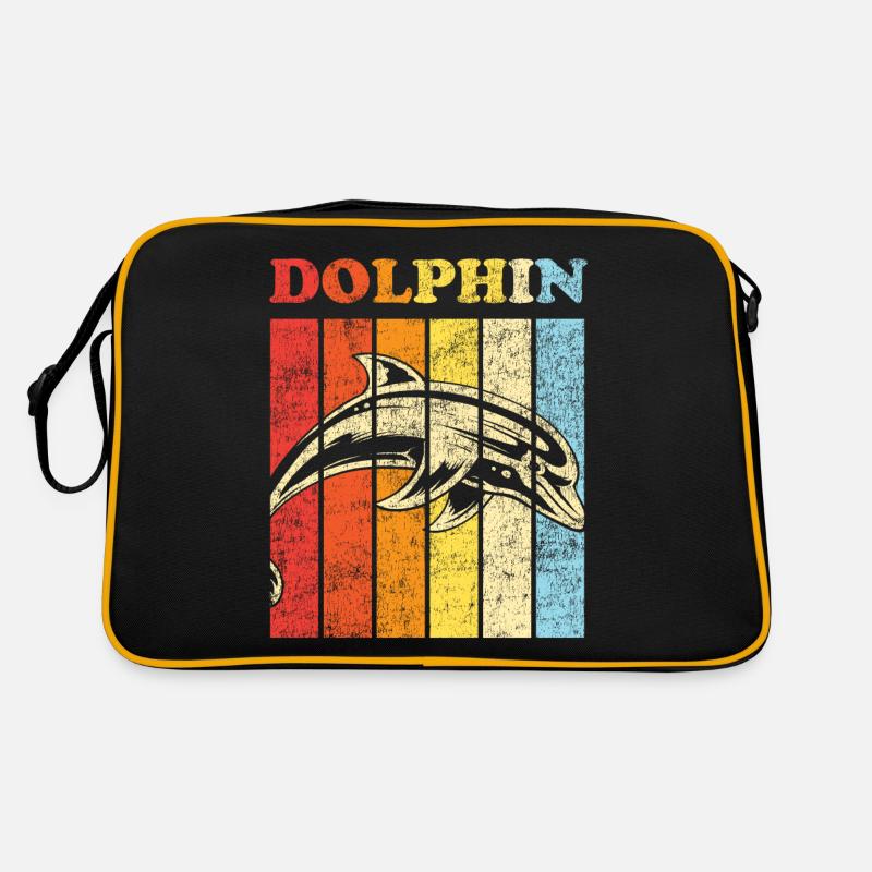Dauphin Rétro Vintage Dauphin Sac Retro