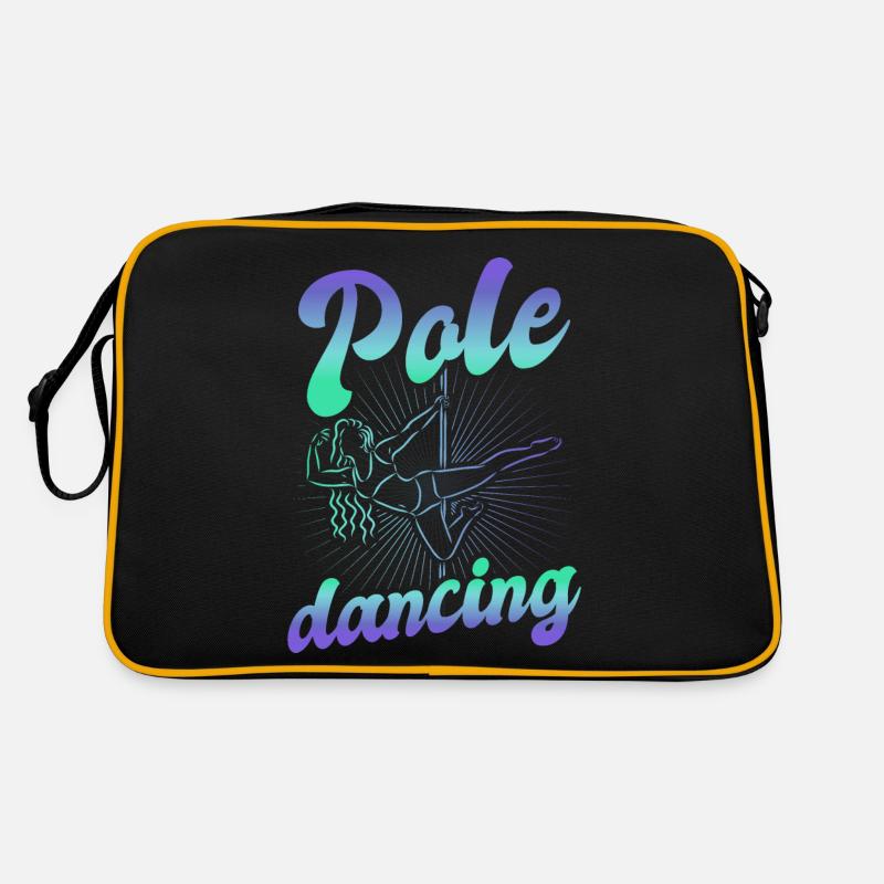Pole dance danseuse, pole dance, pole dance Sac Retro