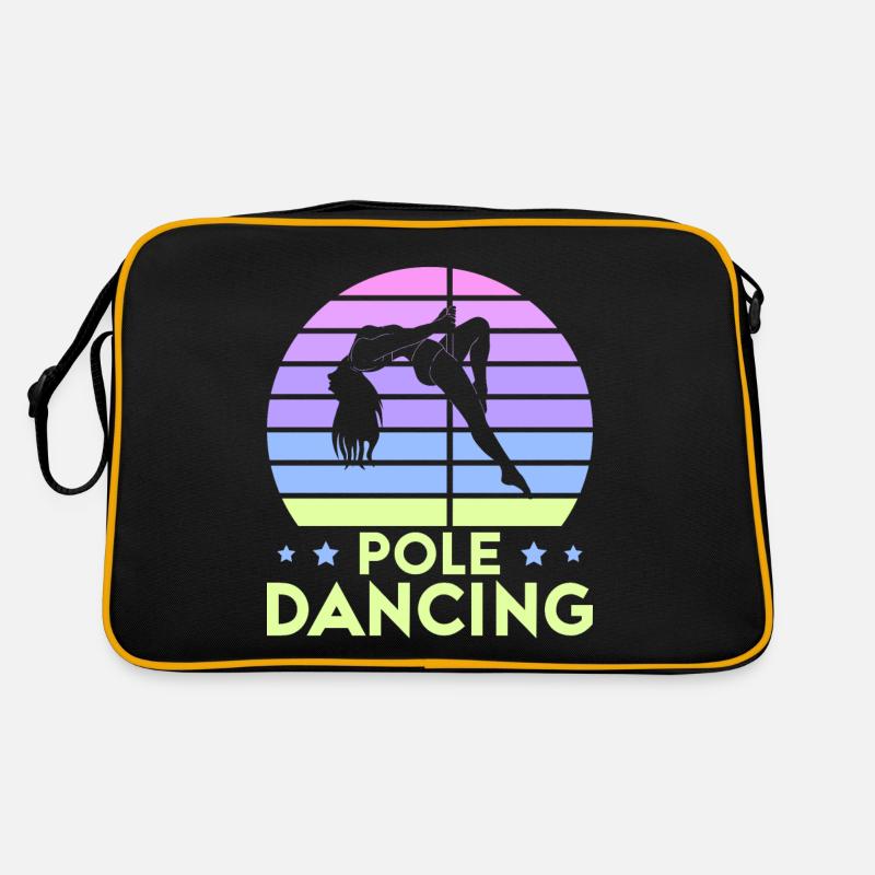 Pole dance danseuse, pole dance, pole dance Sac Retro