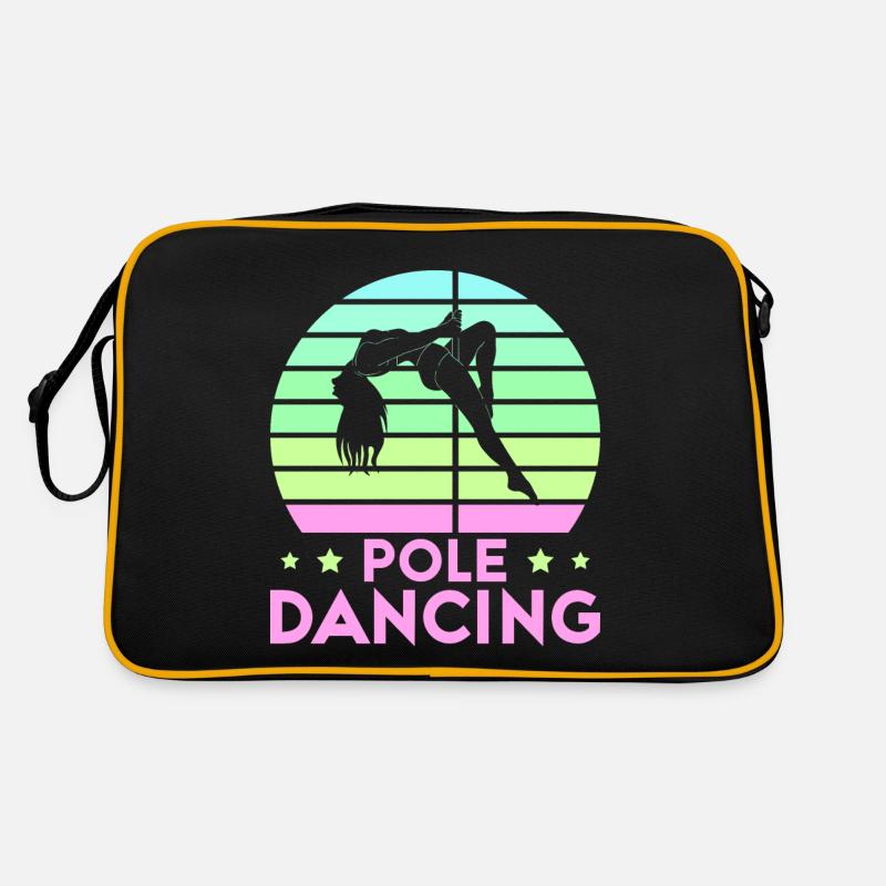 Pole dance danseuse, pole dance, pole dance Sac Retro