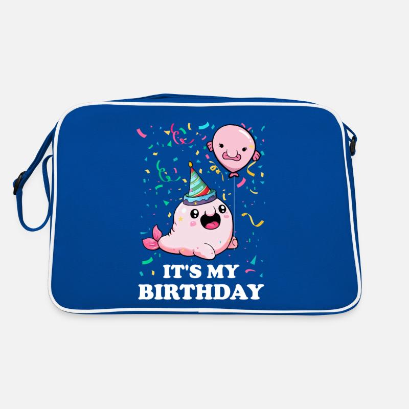 Fête du poisson Blob Sac Retro