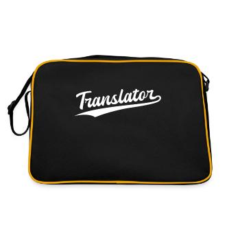 Retro Swoosh Job - Traducteur - Sac Retro - noir/or - Dos