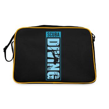 Plongée sous-marine, Plongée sous-marine, Vacances en mer - Sac Retro - noir/or - Dos