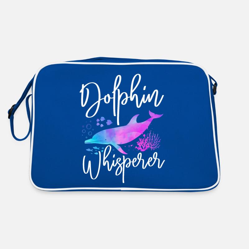 Dolphin Dolphin Whisperer Retro Tasche