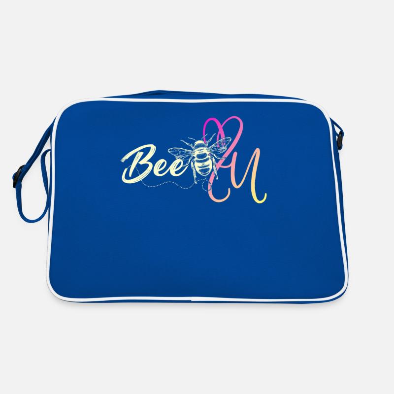 Soyez vous-même ! Confiance en soi, pensée positive, motivation Sac Retro