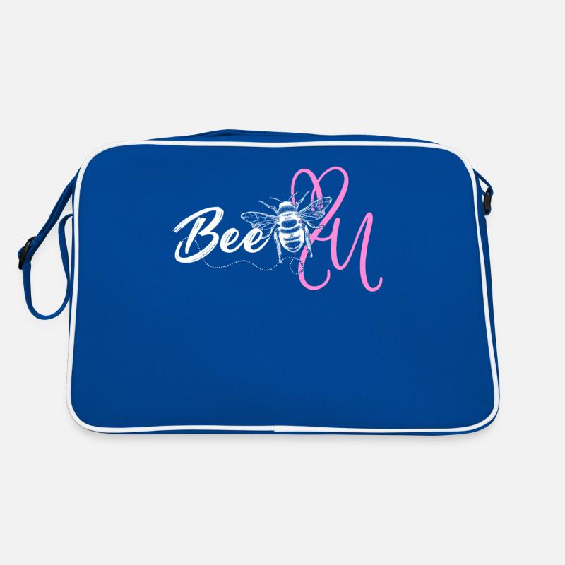 Soyez vous-même ! Confiance en soi, pensée positive, motivation Sac Retro