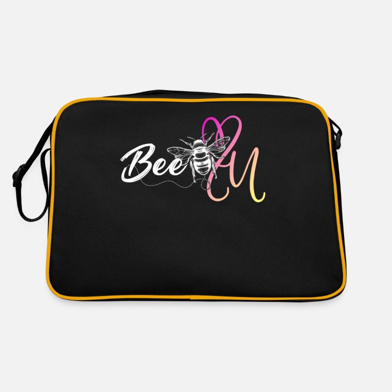 Soyez vous-même ! Confiance en soi, pensée positive, motivation Sac Retro