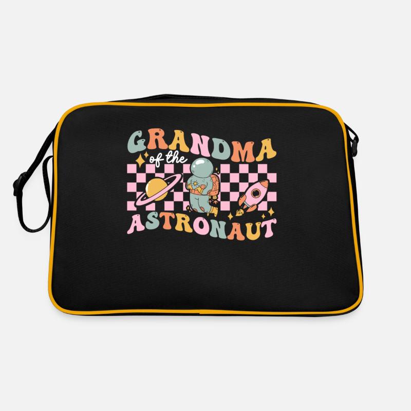 Groovy Space Planets Retro Bag