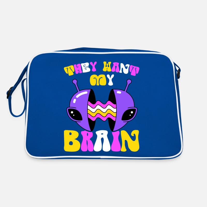 Alien, OVNI, UAP, Espace, Objet volant de l’espace Sac Retro