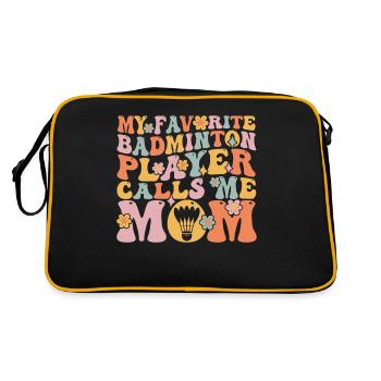 Groovy Player - Retro Bag - black/gold - Back