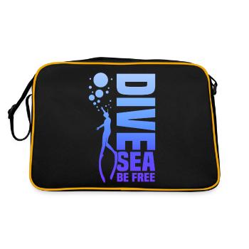 Plongée, Apnée Plongée, Apnée No Limit Apnée Apnée - Sac Retro - noir/or - Dos