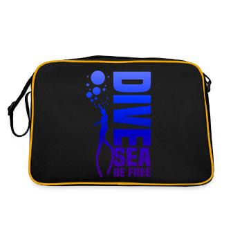 Plongée, Apnée Plongée, Apnée No Limit Apnée Apnée - Sac Retro - noir/or - Dos