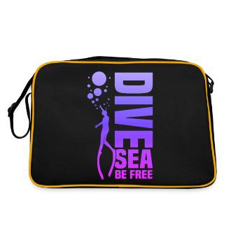 Plongée, Apnée Plongée, Apnée No Limit Apnée Apnée - Sac Retro - noir/or - Dos