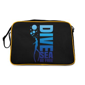 Plongée, Apnée Plongée, Apnée No Limit Apnée Apnée - Sac Retro - noir/or - Dos