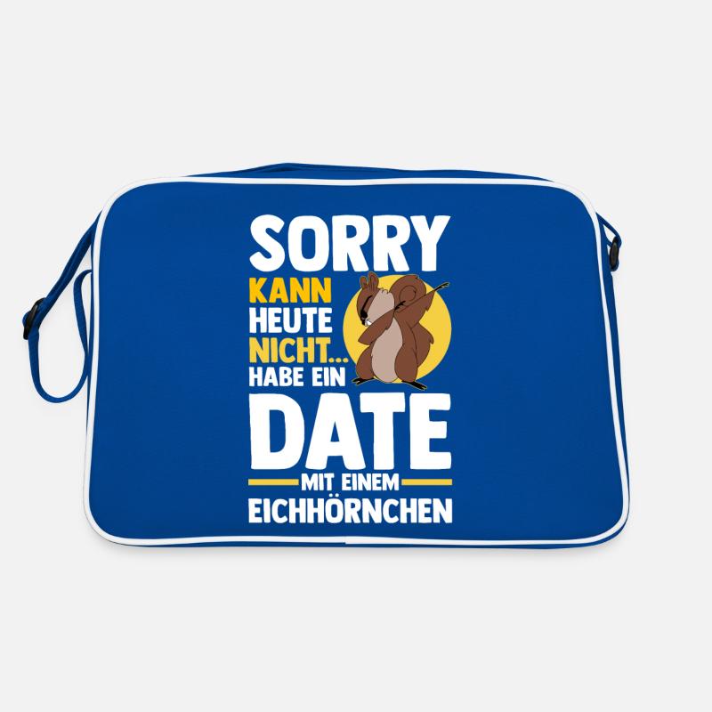 Eichhörnchen Retro Tasche
