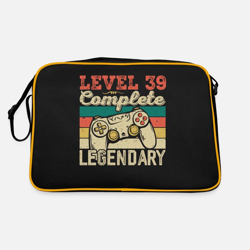 Level 39 Complete, 39th Birthday Gift Retro Bag
