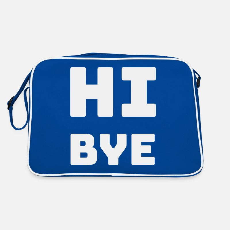 HALLO TSCHÜSS Retro Tasche