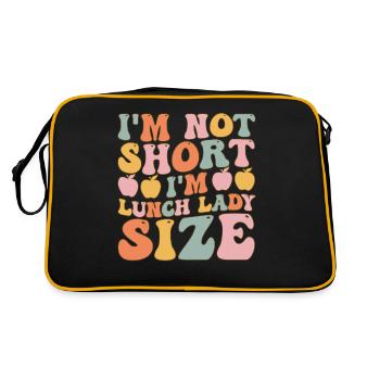 Groovy Cafeteria Worker - Retro Bag - black/gold - Back