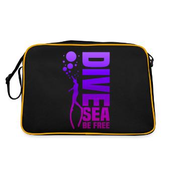 Plongée, Apnée Plongée, Apnée No Limit Apnée Apnée - Sac Retro - noir/or - Dos