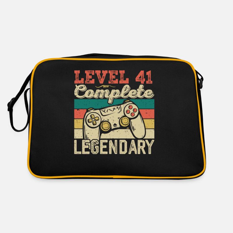 Niveau 41 Complete, Cadeau D'anniversaire 41 Ans Sac Retro