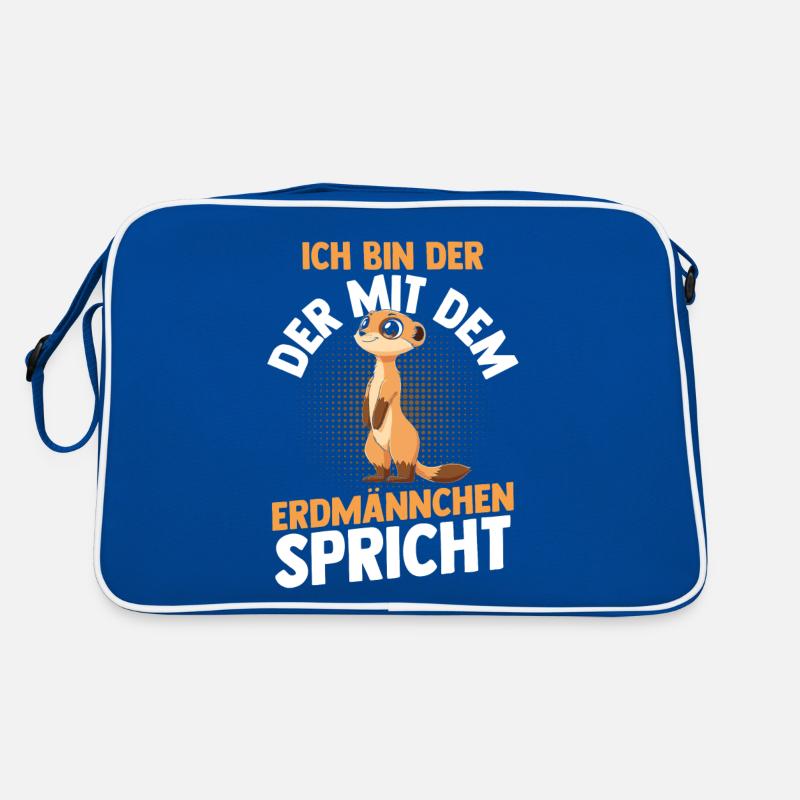 Erdmännchen Retro Tasche