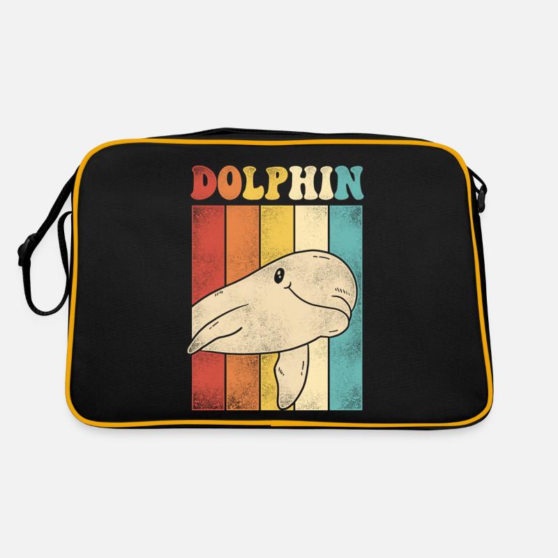 Dauphin Rétro Vintage Dauphin Sac Retro