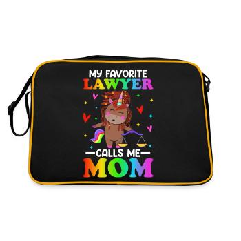 Gesetz Melanin Braune Haut - Retro Tasche - Schwarz/Gold - Hinten