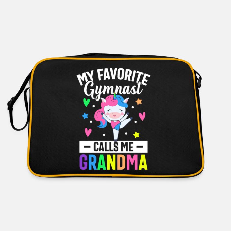 Gymnastics Cartwheel Retro Bag