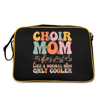Groovy Singer Singing Chorister - Retro Tasche - Schwarz/Gold - Hinten