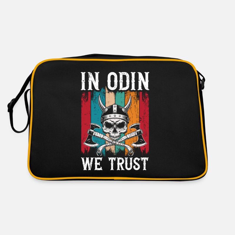 À Odin, nous faisons confiance aux Vikings Sac Retro