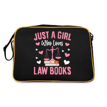 Diplôme d’étudiant en droit - Sac Retro - noir/or - Dos