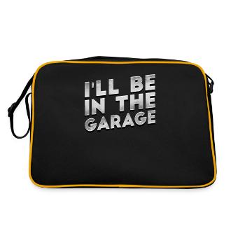 Mécanicien automobile Hobby Garage Modélisme Mécanicien - Sac Retro - noir/or - Dos