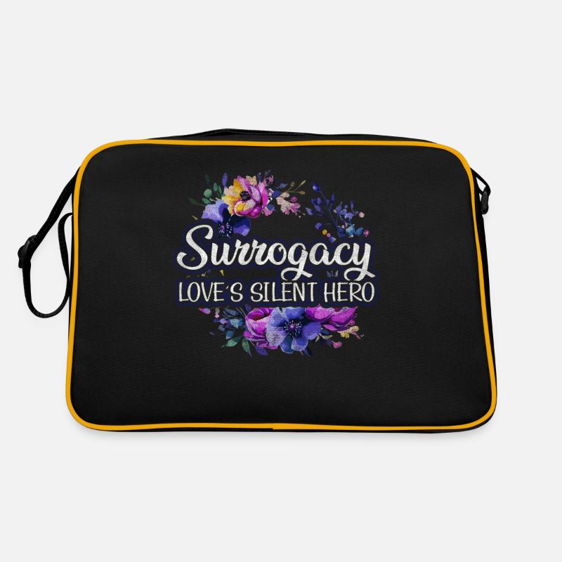 Surrogacy - Love's Silent Hero - Leihmutter Retro Tasche