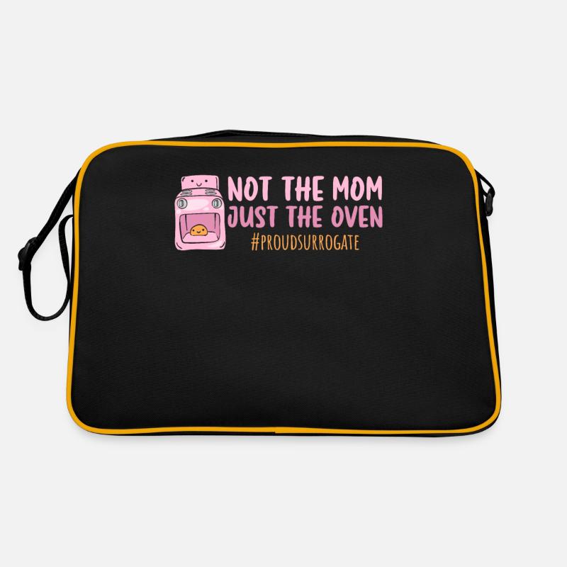 Not The Mom Just The Oven - Leihmutter Retro Tasche